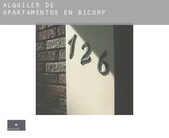 Alquiler de apartamentos en  Bicorp