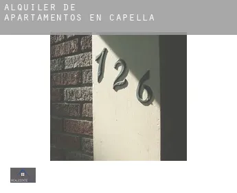 Alquiler de apartamentos en  Capella