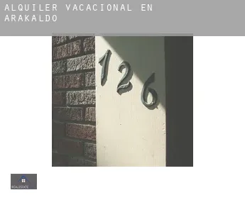 Alquiler vacacional en  Arakaldo