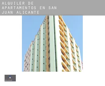 Alquiler de apartamentos en  San Juan de Alicante