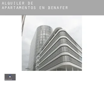 Alquiler de apartamentos en  Benafer