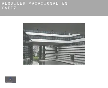 Alquiler vacacional en  Cádiz