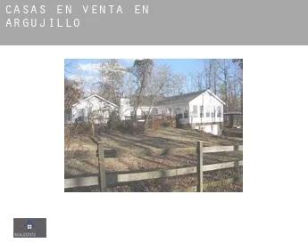 Casas en venta en  Argujillo