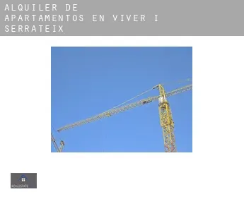 Alquiler de apartamentos en  Viver i Serrateix