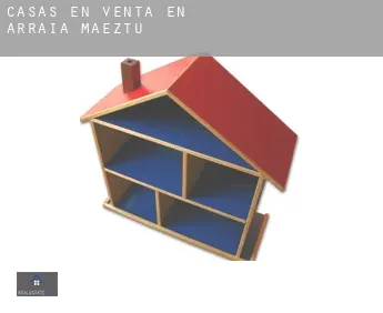 Casas en venta en  Arraia-Maeztu