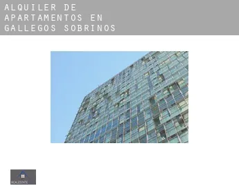 Alquiler de apartamentos en  Gallegos de Sobrinos