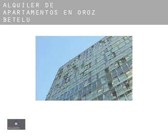Alquiler de apartamentos en  Oroz-Betelu