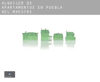 Alquiler de apartamentos en  Puebla del Maestre