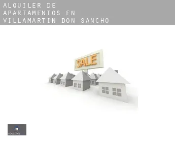 Alquiler de apartamentos en  Villamartín de Don Sancho