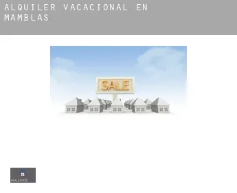 Alquiler vacacional en  Mamblas