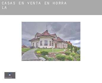 Casas en venta en  Horra (La)