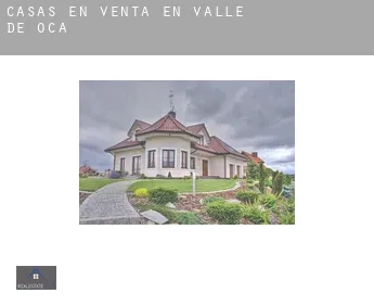 Casas en venta en  Valle de Oca