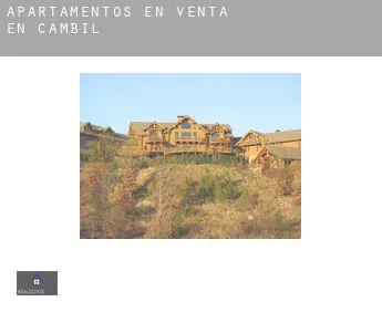 Apartamentos en venta en  Cambil