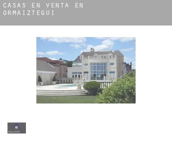 Casas en venta en  Ormaiztegi