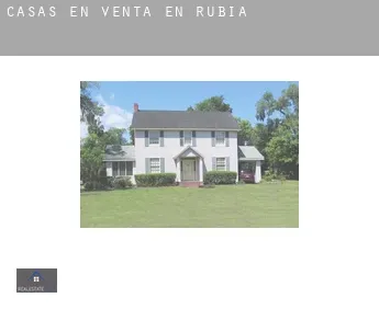 Casas en venta en  Rubiá