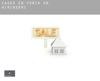 Casas en venta en  Hiriberri / Villanueva de Aezkoa