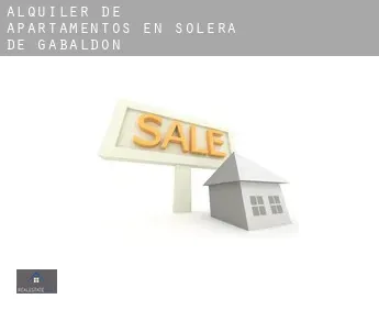 Alquiler de apartamentos en  Solera de Gabaldón