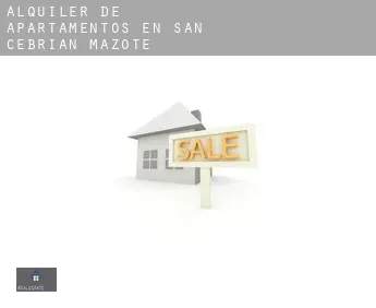 Alquiler de apartamentos en  San Cebrián de Mazote