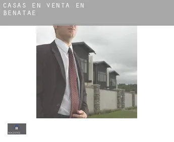 Casas en venta en Benatae