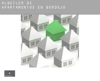 Alquiler de apartamentos en  Berdejo