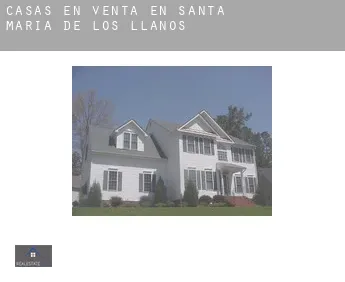 Casas en venta en  Santa María de los Llanos