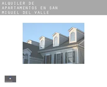 Alquiler de apartamentos en  San Miguel del Valle