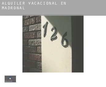 Alquiler vacacional en  Madroñal